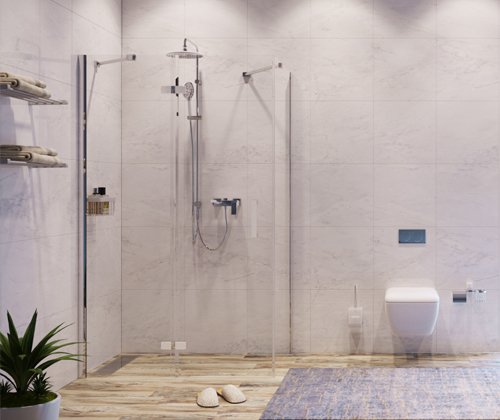 Душевой уголок Wasserkraft Aller White 10H10LW 120x100 см 10H10LWHITE - 1