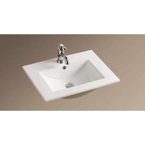 Раковина встраиваемая Weltwasser WW DEILBACH 7506- 60 белый  10000003900 - 0