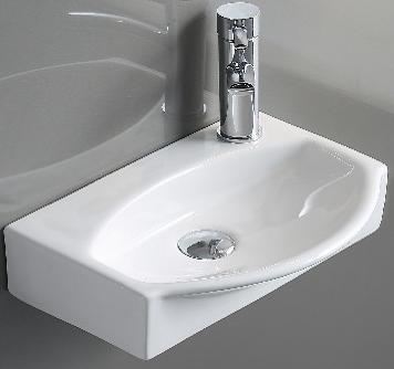 Раковина подвесная Ceramalux N 41 белый  78014T - 0