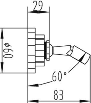 Настенный держатель Bronze de Luxe Windsor  21674 - 2