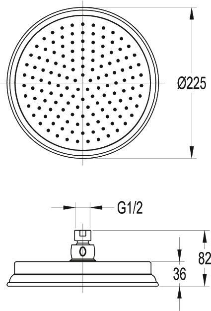 Душевая стойка Cezares Liberty F CD T 01 LIBERTY-F-CD-T-01 - 7