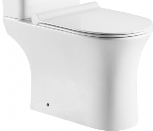 Чаша напольного унитаза Aquanet Rimless Roll 2-C CL-12289 240206 - 0