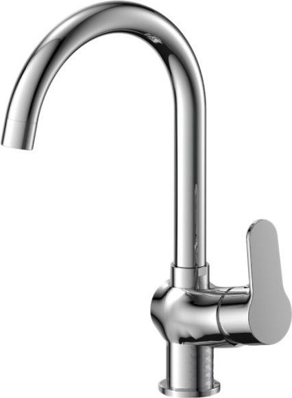 Смеситель для кухонной мойки D&K DA139 хром  DA1392401 - 0