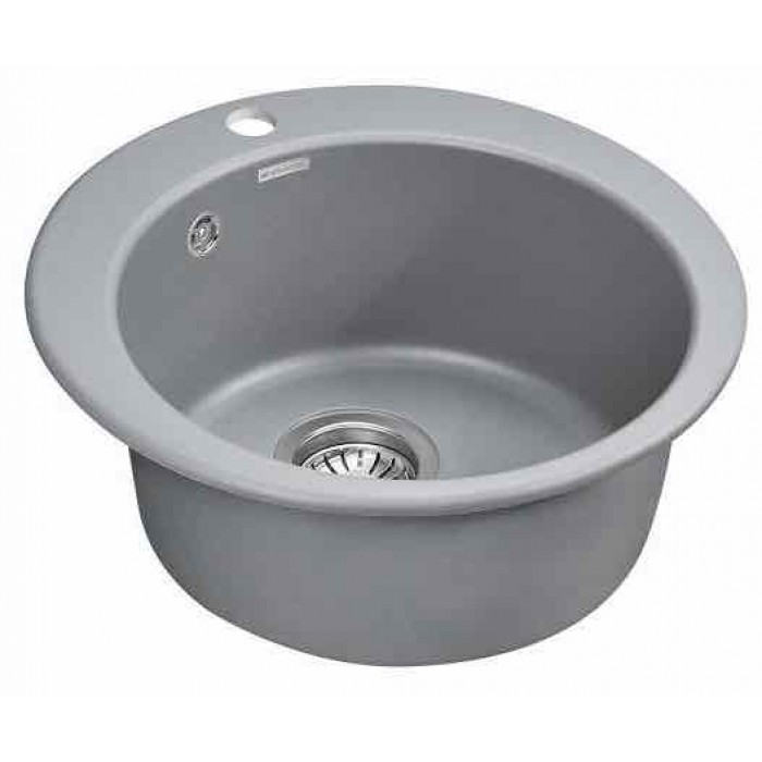 Мойка кухонная Paulmark Gelegen 48 серый матовый PM404800-GRM - 1