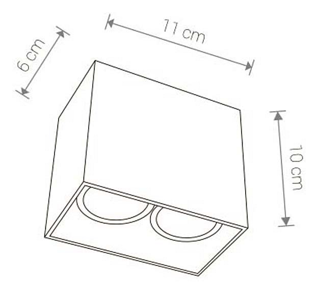 Потолочный светильник Nowodvorski Gap 9384 - 1