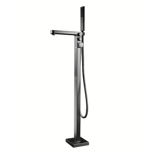 Смеситель напольный Black&White Universell черный матовый 7562GM - 0