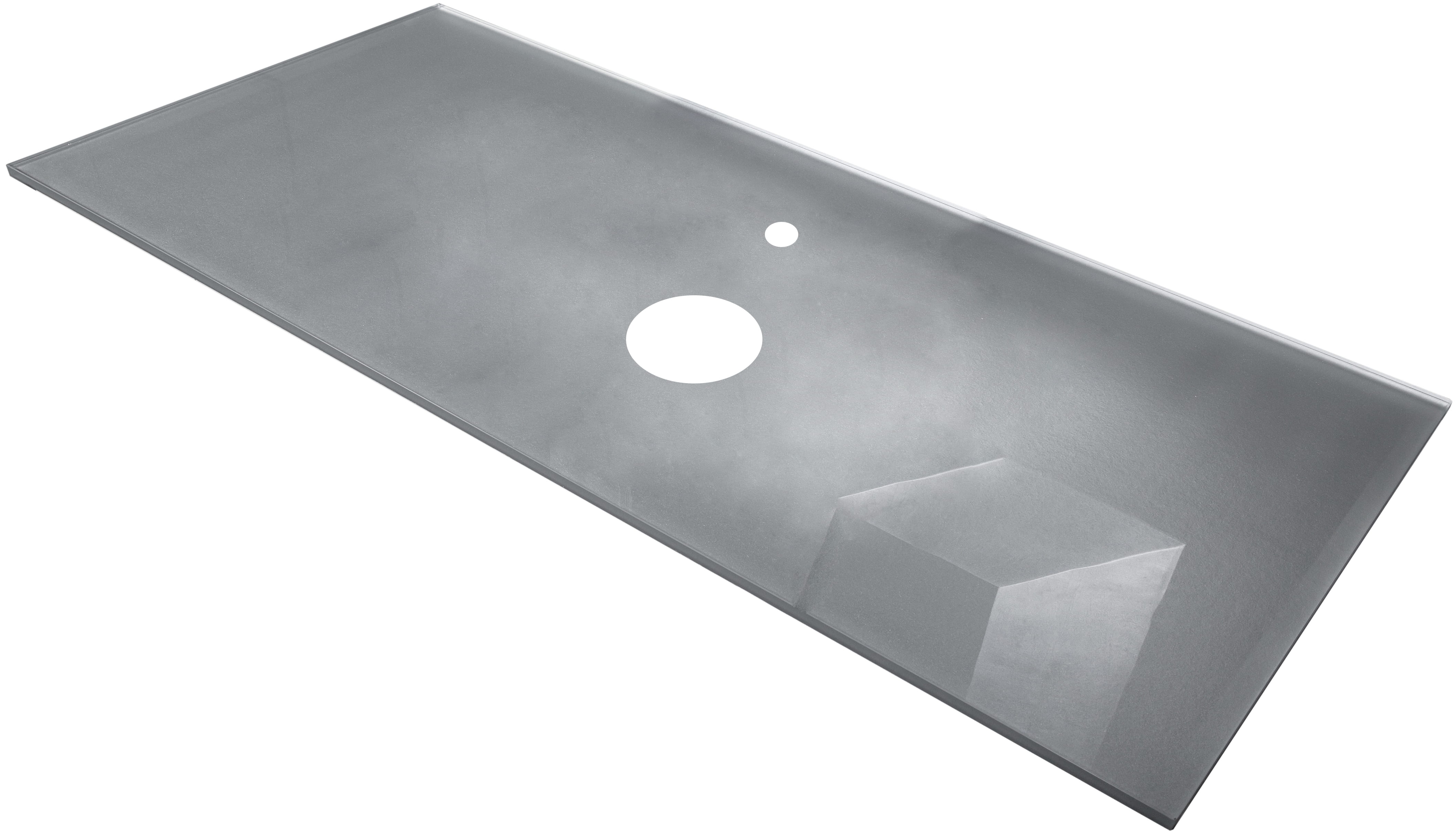 Столешница под раковину Armadi Art NeoArt 110 серебро 853-110-SL - 0