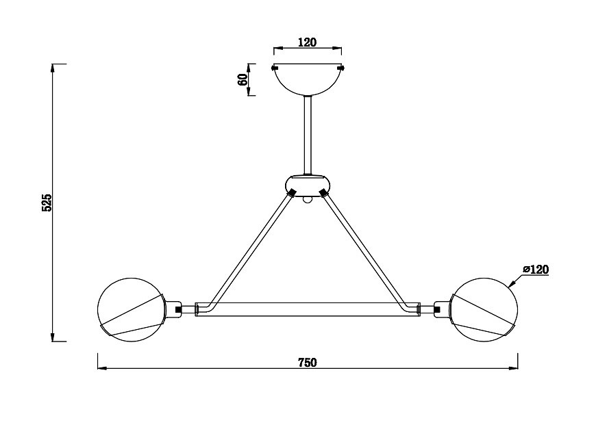 Потолочная люстра Freya Silvia FR5009PL-08B - 3