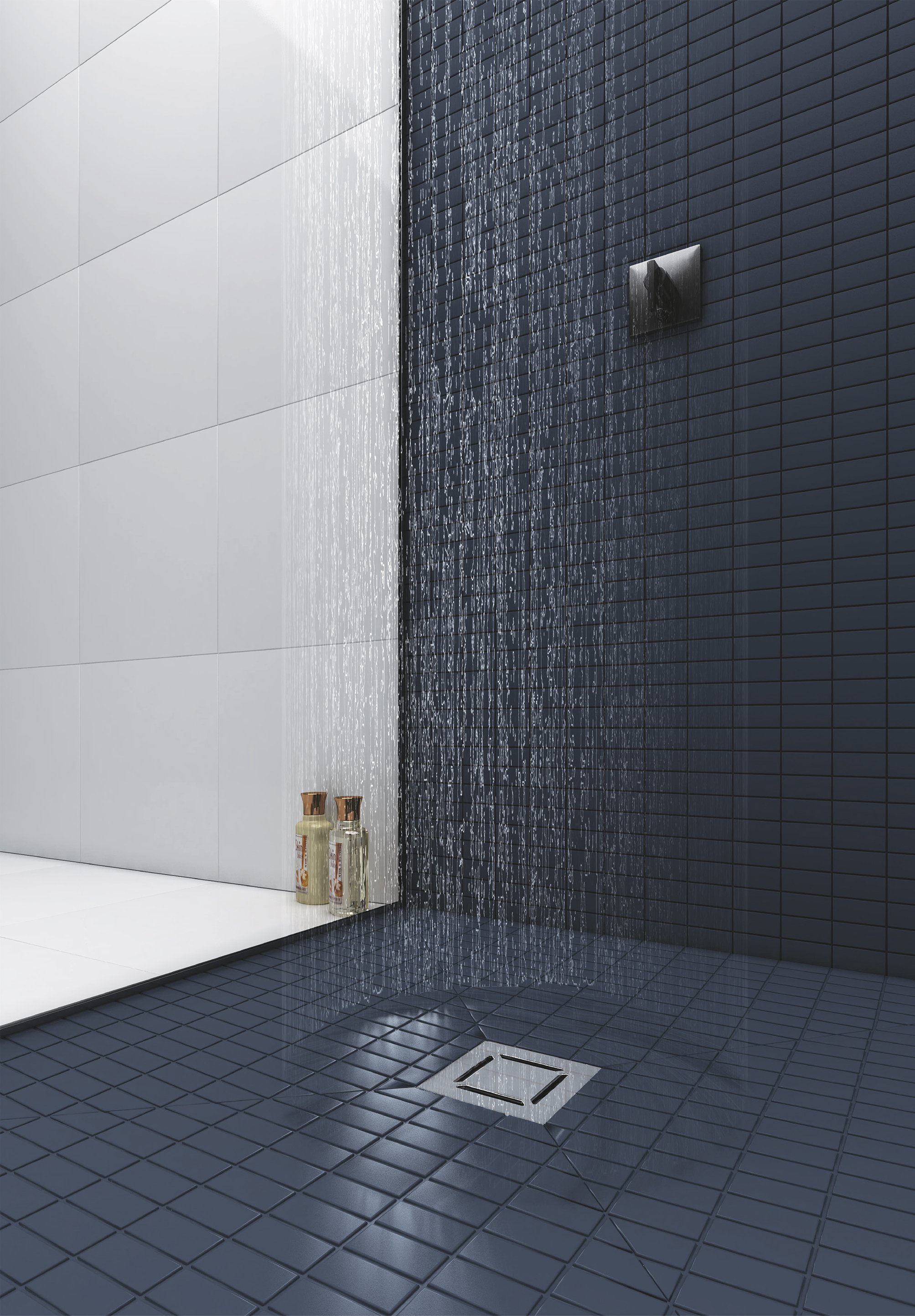 Душевой трап Berges Wasserhaus Platz Norma 15x15 см 090159 - 1