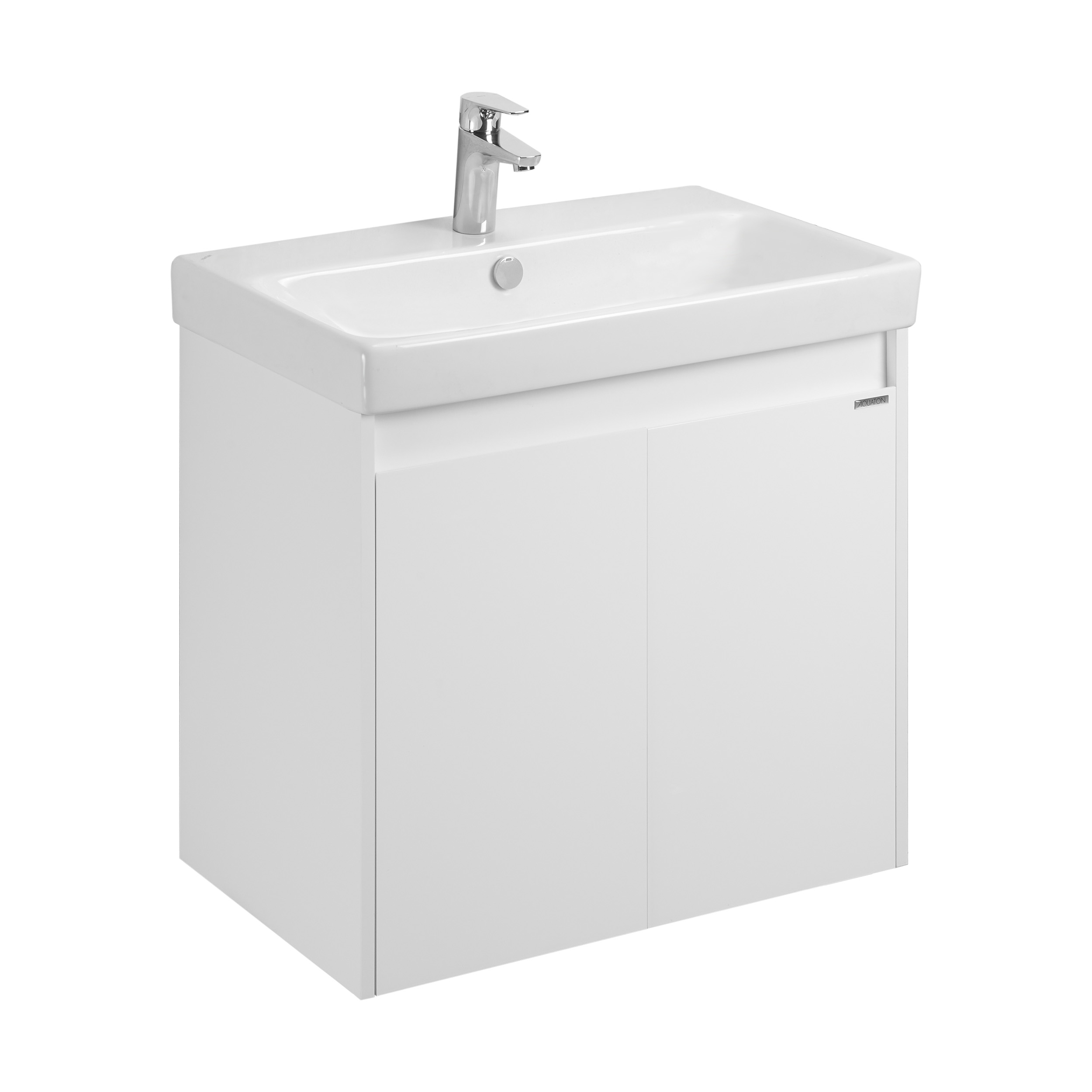 Тумба с раковиной Aquaton Сканди Doors 70 белый 1A2789K0SD010 - 0