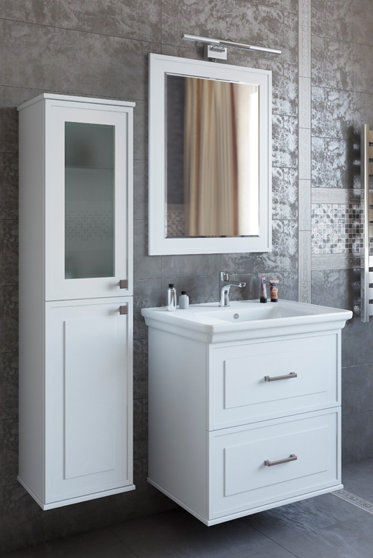 Шкаф-пенал Sanflor Модена L, белый C04613 - 1