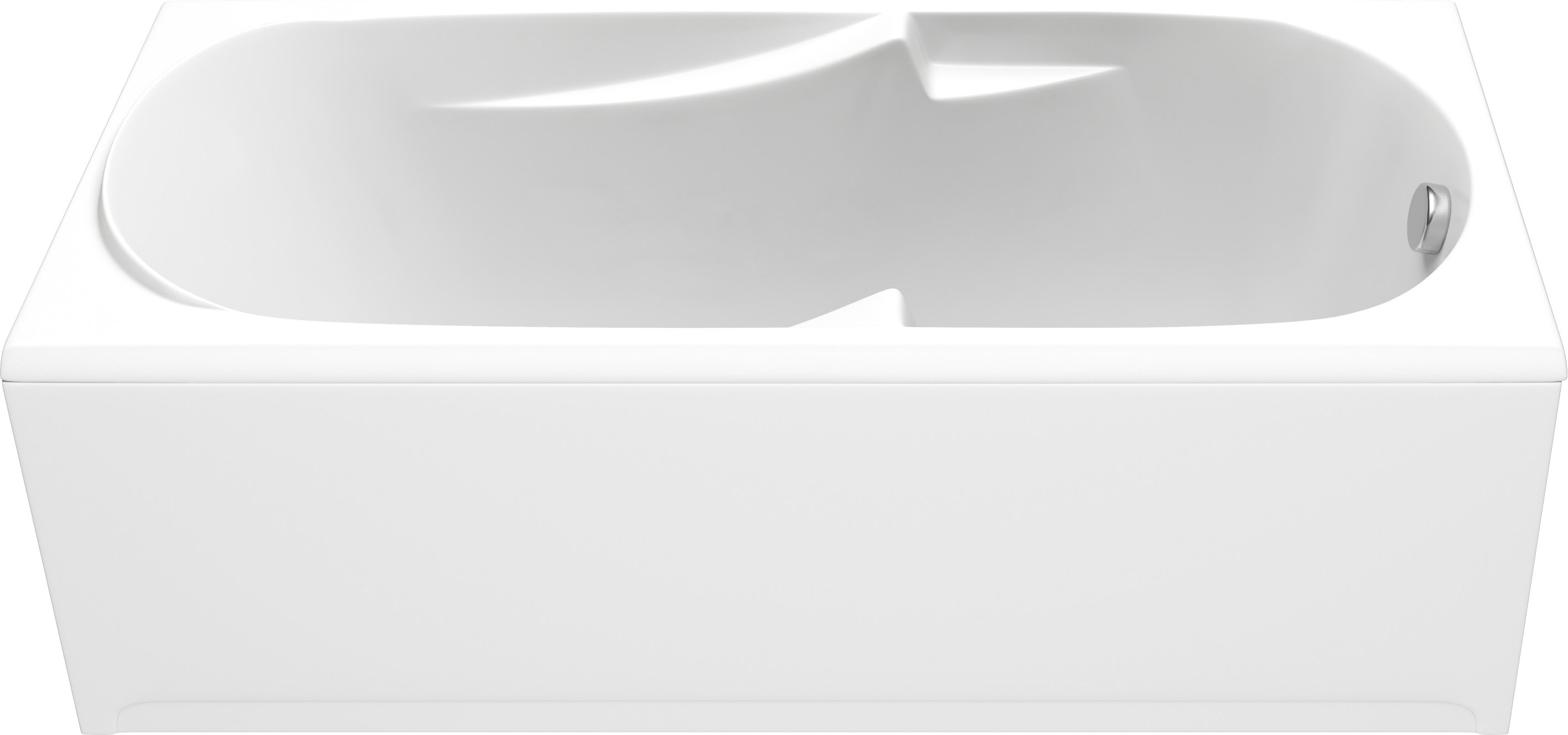 Акриловая ванна Bas Нептун стандарт 170 см на ножках В 00026 - 1