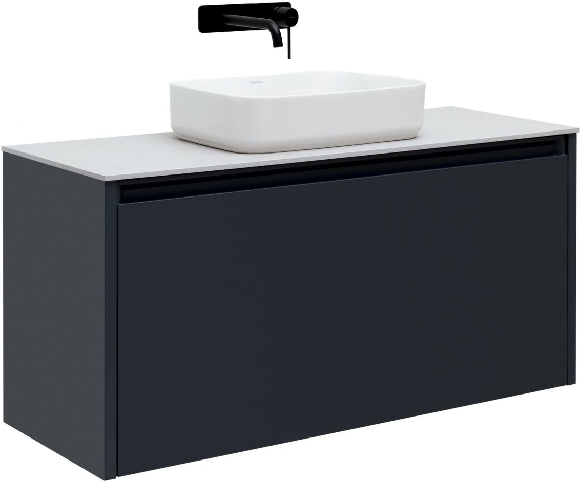 Тумба под раковину Allen Brau Fantasy 120 черный матовый 1.11006.AM - 1