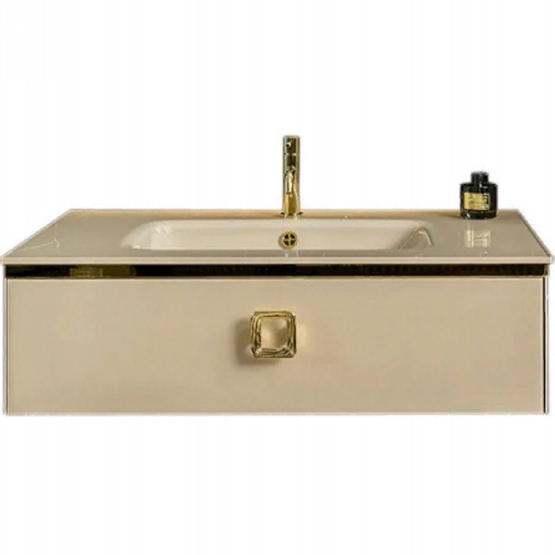 Тумба под раковину Armadi Art Lucido 100 бежевый 770-100-CP - 0