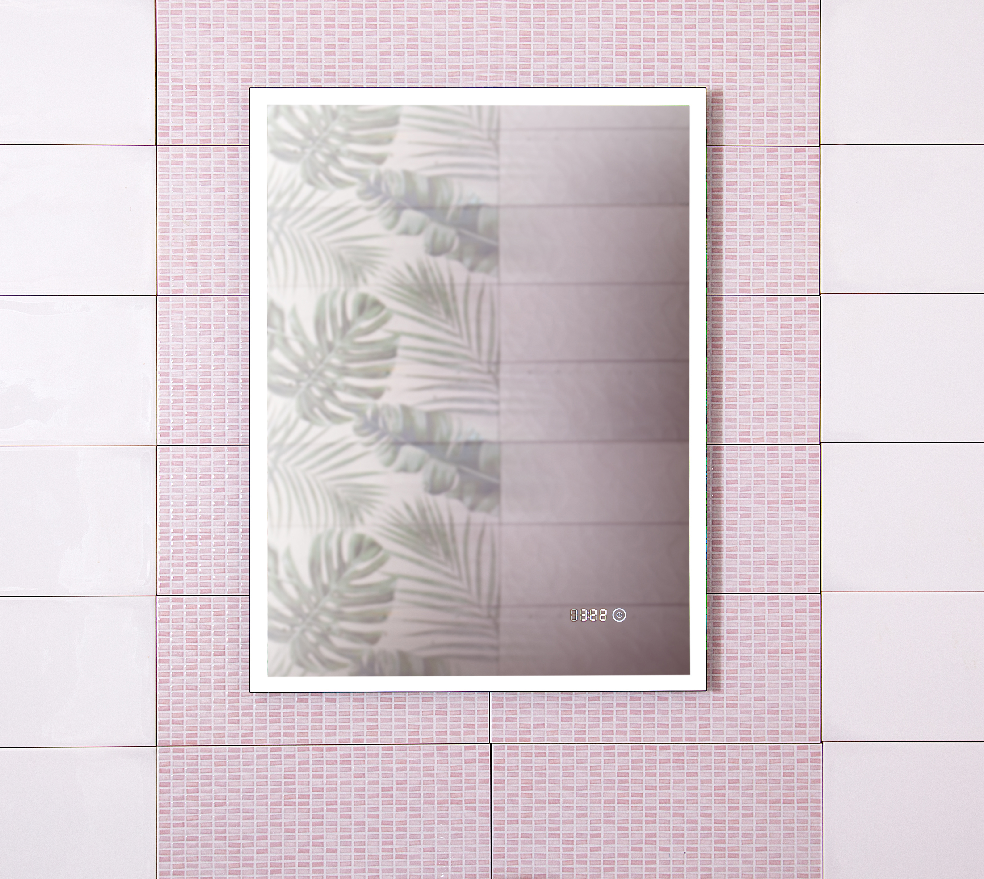 Зеркало Бриклаер Лофт 60 сенсор на зеркале, с подсветкой 4627125415722 - 0