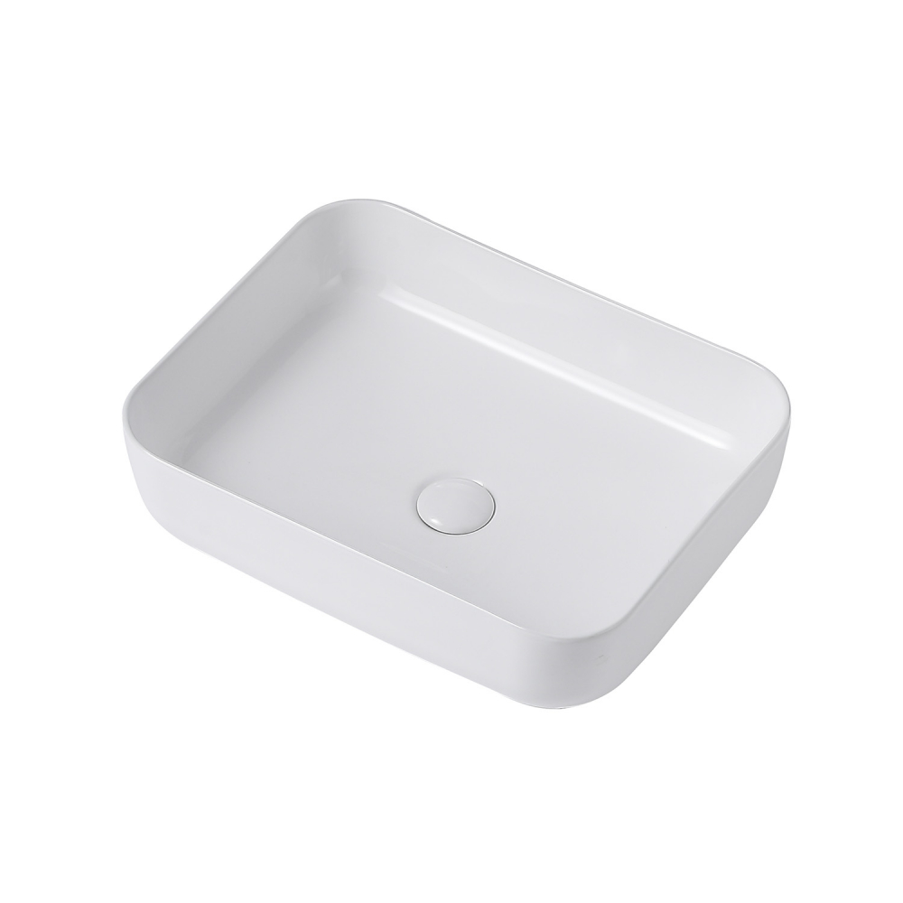 Раковина накладая ABBER Rechteck 50 белая  AC2202 - 1