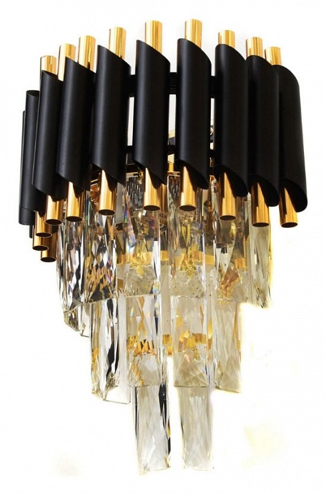 Накладной светильник LUMINA DECO Funneli LDW 6003-2 BK+F.GD - 1