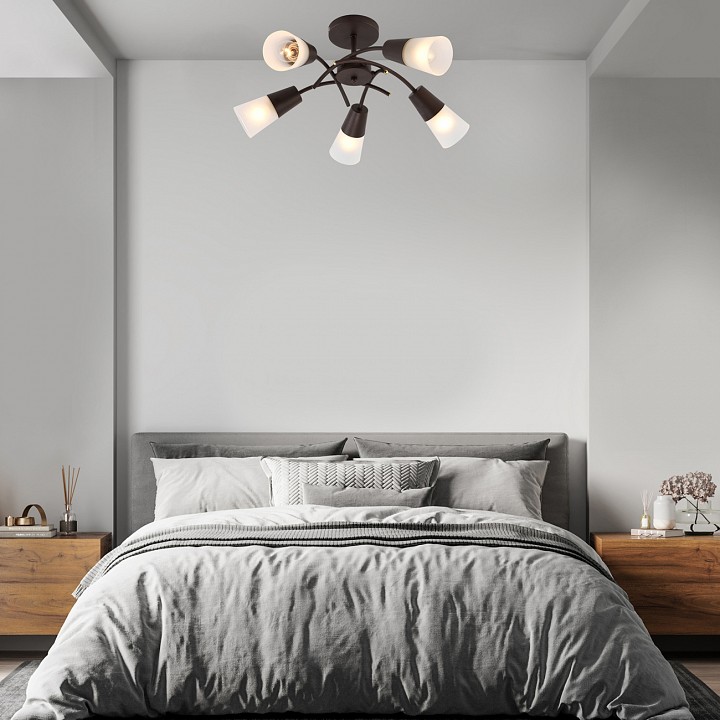 Люстра на штанге Escada Calla 1109/5P Wenge - 2