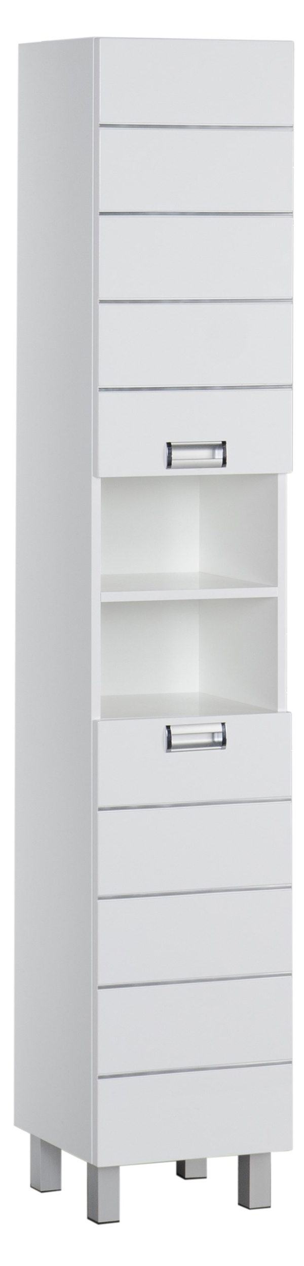 Шкаф-пенал Aquanet Доминика 35 белый 170802 - 0