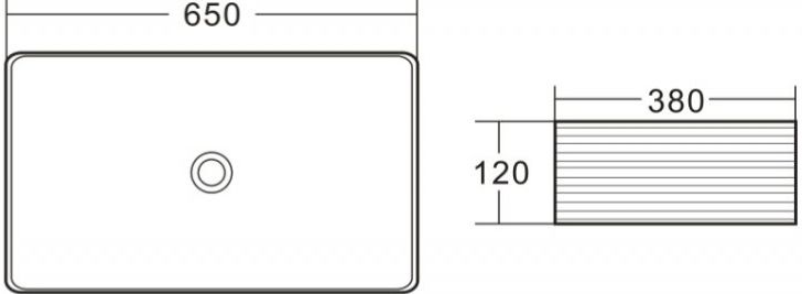 Раковина BelBagno BB1408 - 2