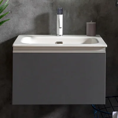 Тумба под раковину Armadi Art Vallessi 60 черный матовый 837-060-A matt - 1