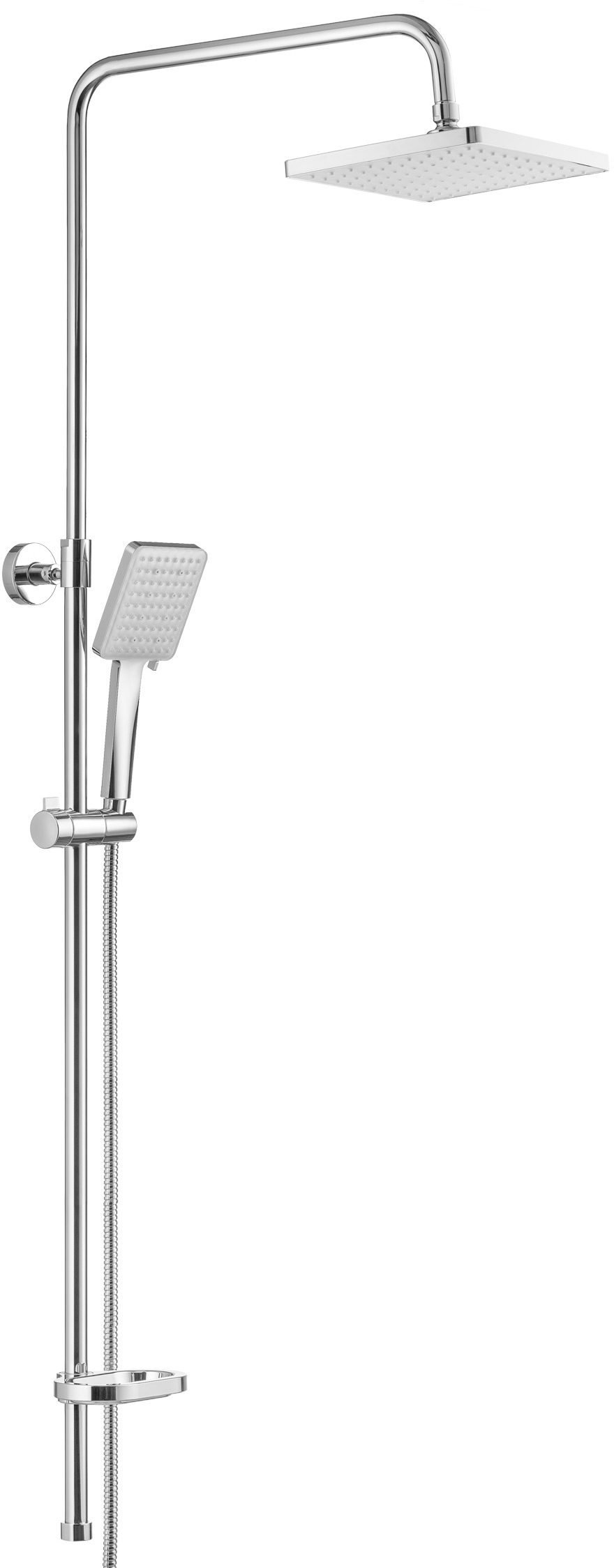 Душевая стойка Swedbe Calypso хром  5076 - 0