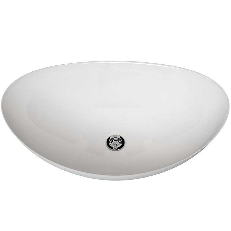 Раковина накладная Stella Polar Орион 57 белая SP-00000898 - 0