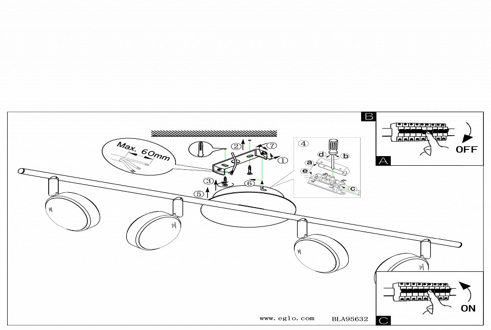 Спот Eglo Salto 95632 - 1