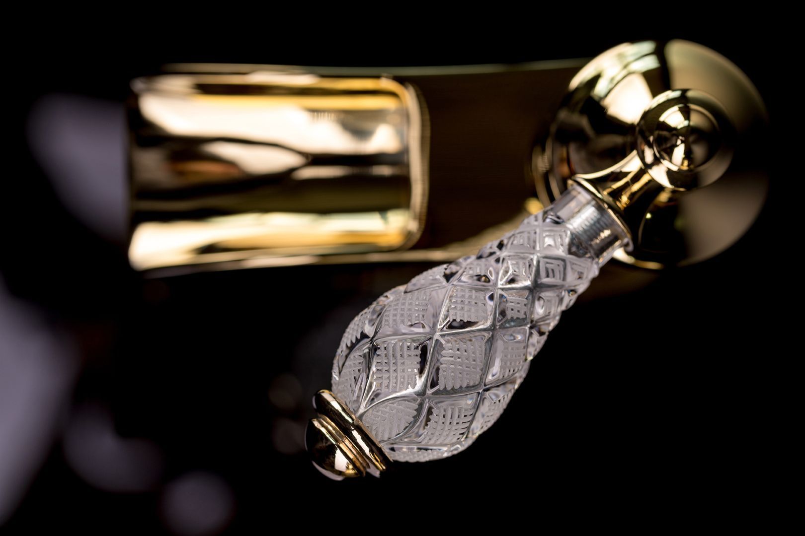 Смеситель Boheme Vogue Crystal 211-CRST для раковины - 3