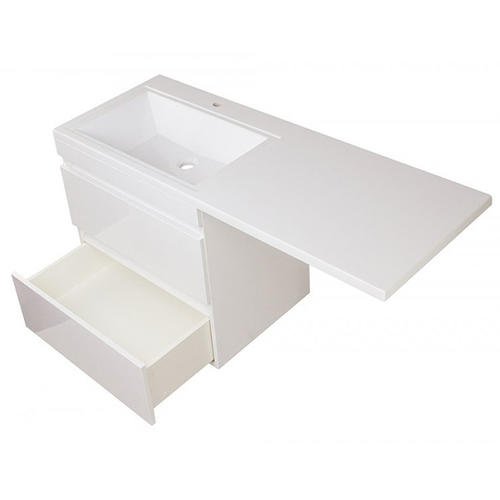 Тумба под раковину Style Line Даллас 115 Люкс Plus, белый  СС-00000651 - 3