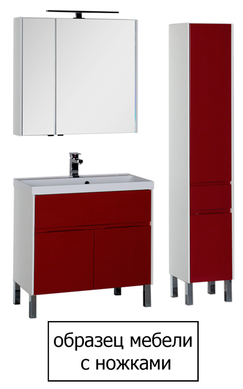 Шкаф-пенал Aquanet Латина 35 белый 179606 - 5