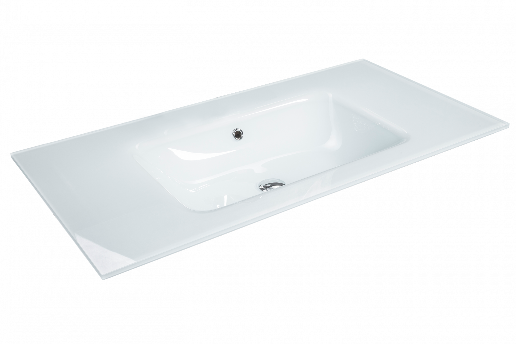 Раковина - столешница Armadi Art NeoAr 140 белый 852-141-WH ice - 0