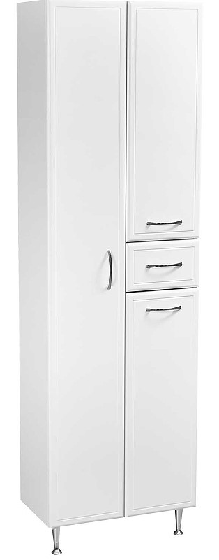 Шкаф пенал Stella Polar Концепт 54 белый SP-00000150 - 0