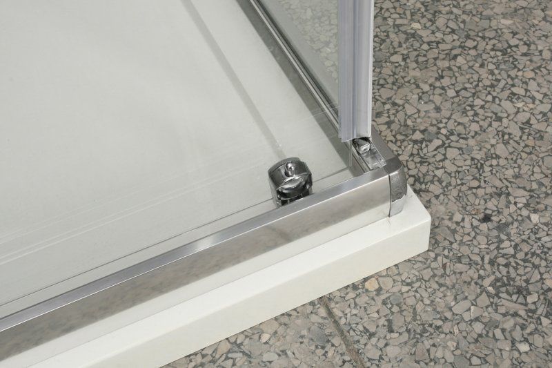 Душевой уголок BelBagno Unique A-2-75/90-P-Cr стекло punto UNIQUE-A-2-75/90-P-Cr - 4