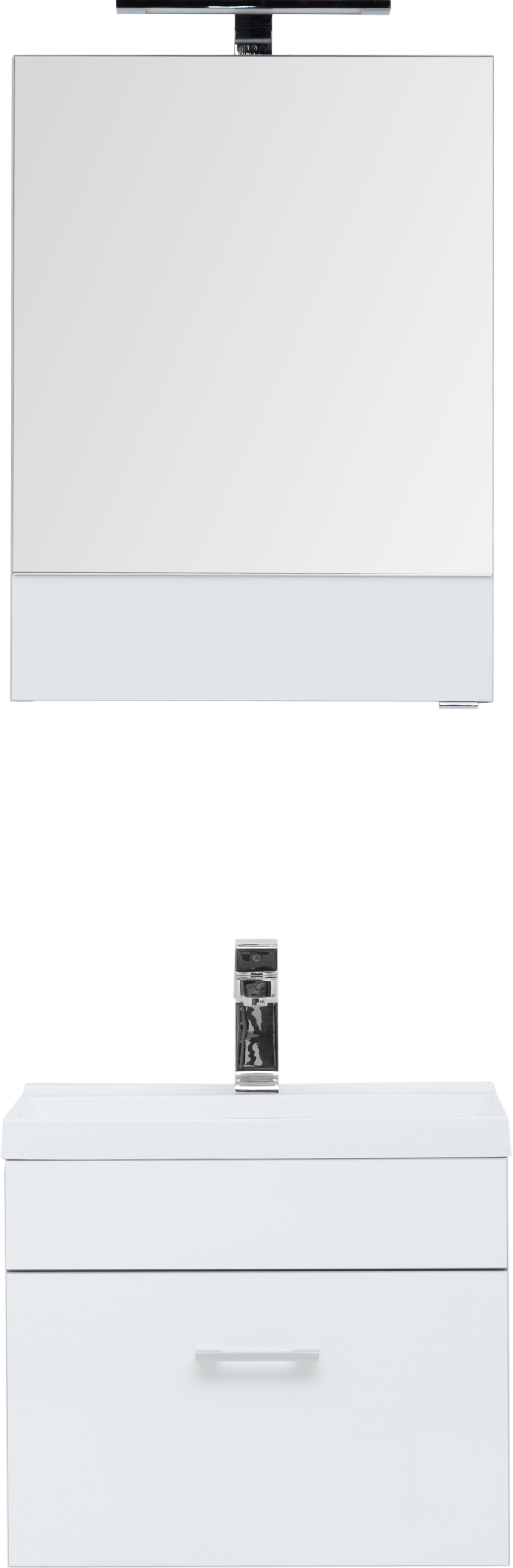 Мебель для ванной Aquanet Верона 50 подвесная, белая - 0