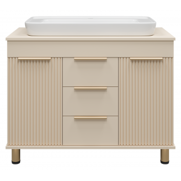 Тумба под раковину Brevita Enfida 100х65 бежевый  ENF-06100-0243Я - 0