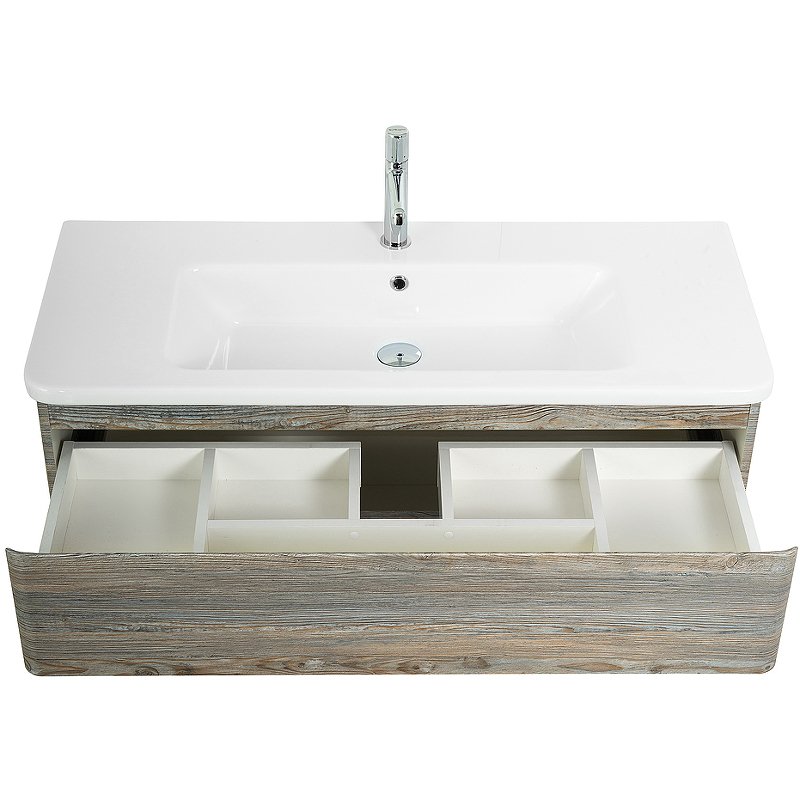 Тумба с раковиной BelBagno Albano 105 светлое дерево - 3