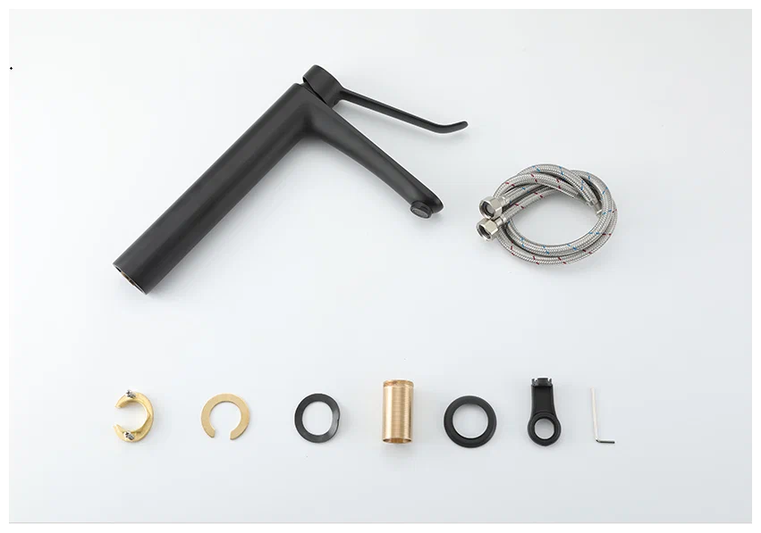 Смеситель для раковины Gappo черный G1021-26 - 2