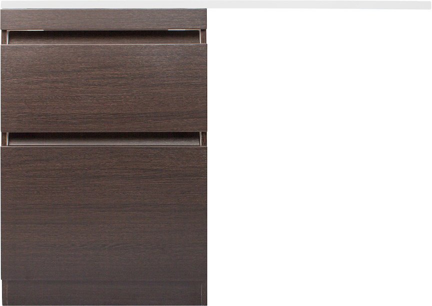 Тумба для комплекта Style Line Даллас 120 Люкс Plus напольная, венге СС-00000424 - 2