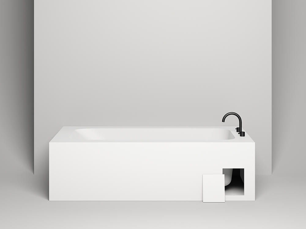 Ванна из искусственного камня Salini Orlando 190x100 102024M S-Stone, матовый - 2