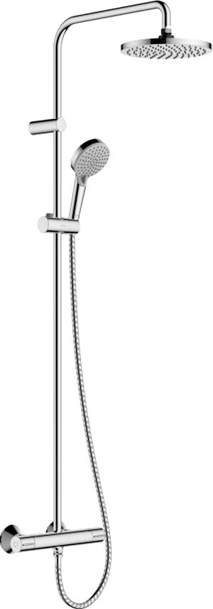 Душевая стойка Hansgrohe Vernis Blend 26276000 Showerpipe 200 1jet с термостатом, хром - 0