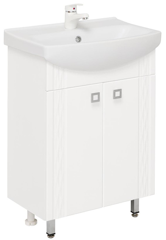 Тумба под раковину Onika Лига 60 белый 106134 - 0