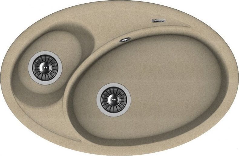 Мойка кухонная Florentina Селена 780 песочный 20.265.E0780.107 - 0
