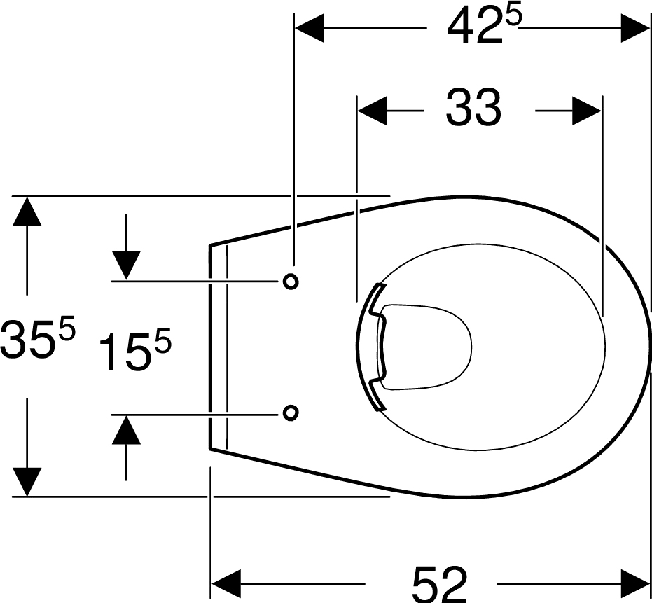 Комплект Geberit Kolo New Eco 458.122.NE.1 унитаз + инсталляция + крышка-сиденье - 7