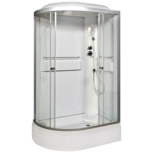 Душевая кабина Deto L 120х80 с электрикой, хром  L520REL - 0