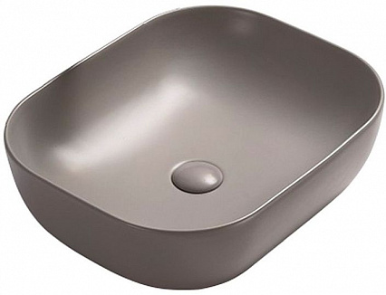 Раковина накладная CeramaLux NC 50.5 см светло-серый матовый  78104MH-5 - 0