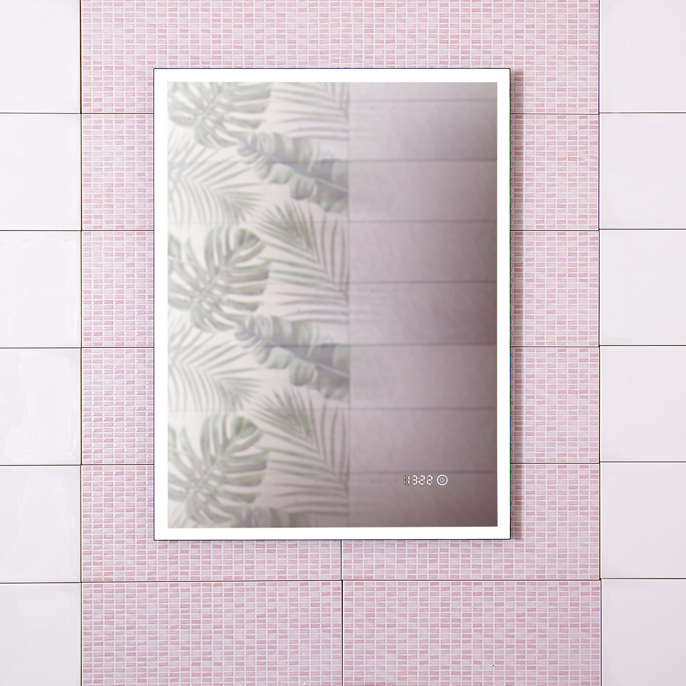 Зеркало Бриклаер Лофт 60 сенсор на зеркале, с подсветкой 4627125415722 - 1