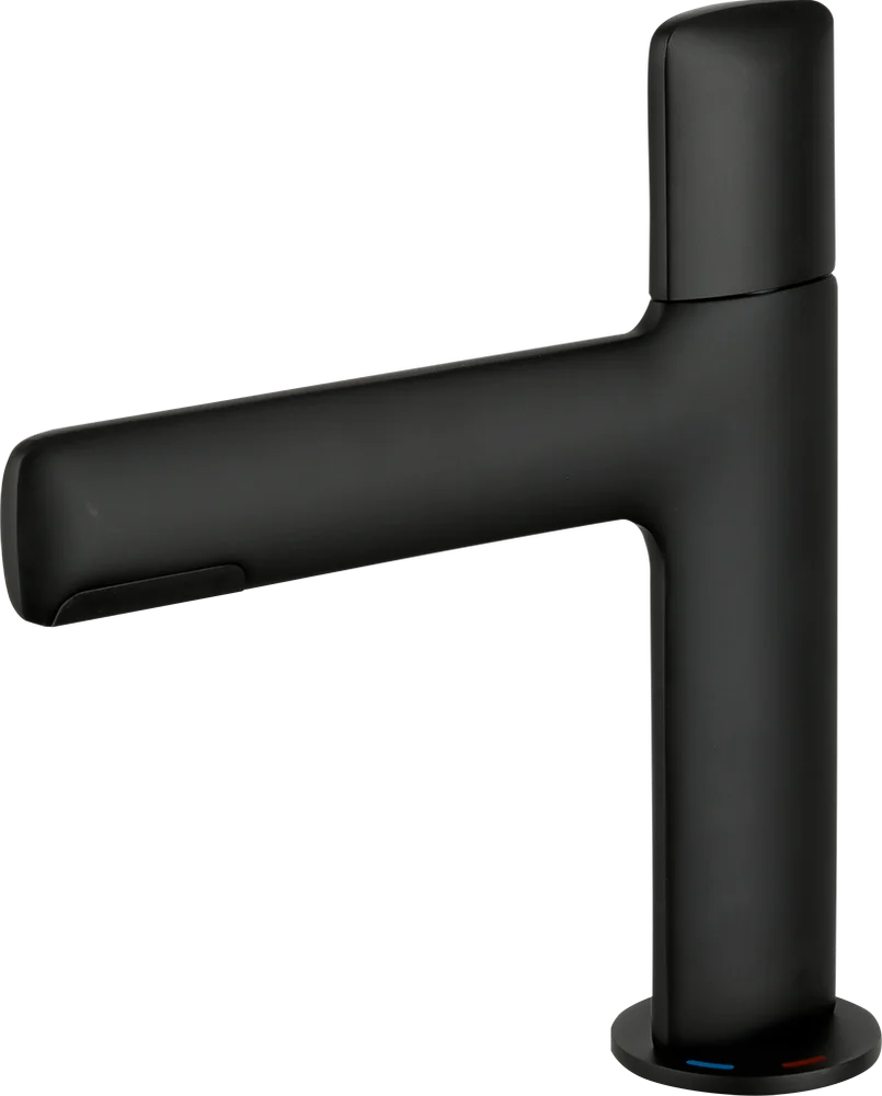 Смеситель для раковины Gappo черный матовый G1052-86 - 0