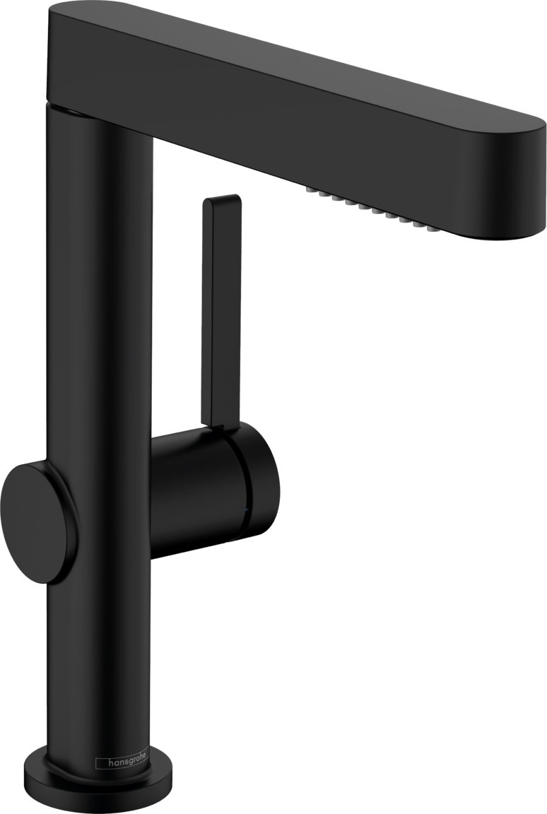 Смеситель для раковины Hansgrohe Finoris 230 черный матовый 76063670 - 0