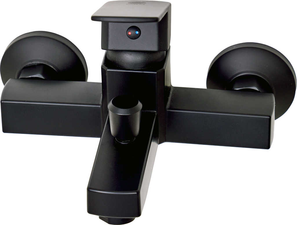 Смеситель для ванны с душем DIWO Суздаль SU-02b черный матовый - 9